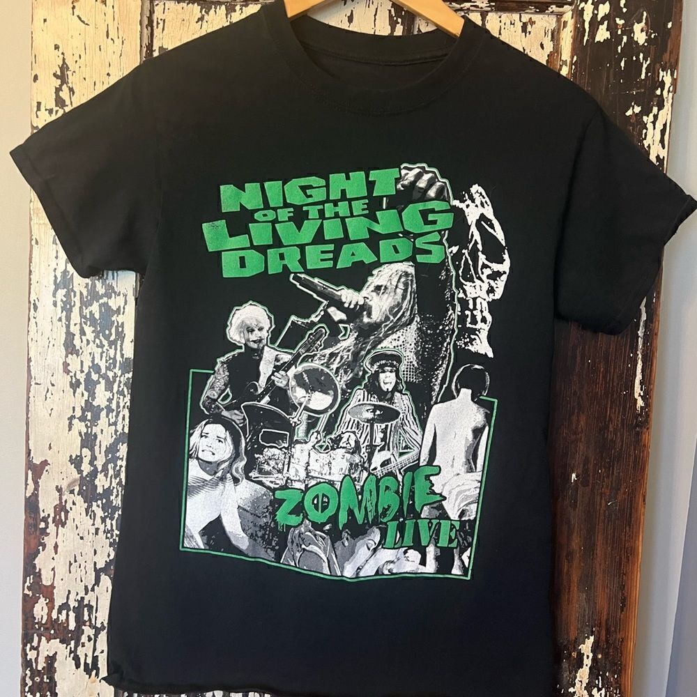 Rob Zombie Night Of The Living Dreads unisex graphic T-shirt. Size Small.